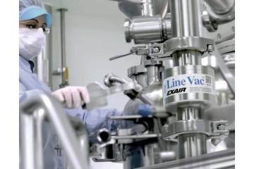 衛生級法蘭型管式輸送器(管式真空器)改善食品製造商的大米回收流程