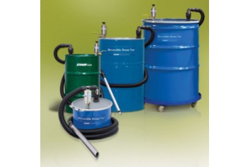 EXAIR 超聲波清洗機安裝雙向油槽輸送泵浦 Reversible Drum Vac Services Ultrasonic Cleaner 