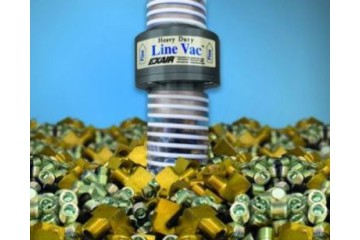 不銹鋼牙口管式輸送器將管線變成輸送機 Stainless Steel Threaded Line Vac Turns Pipe Into a Conveyor